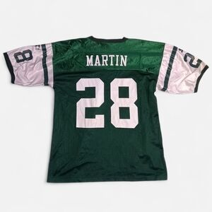 STARTER Green and White #28 Men’s Football Jersey